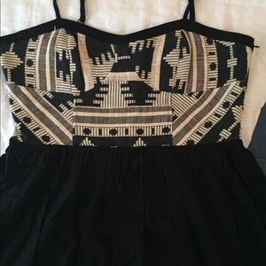 Urban Outfitters Woven Top Spaghetti Strap Dress